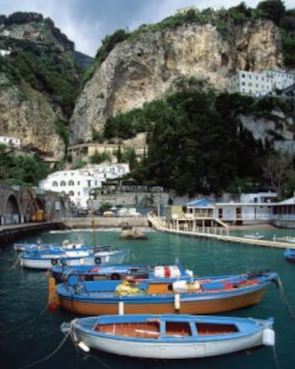 En Amalfi, la catedral, Duomo, es destino de visitantes de todo el mundo.