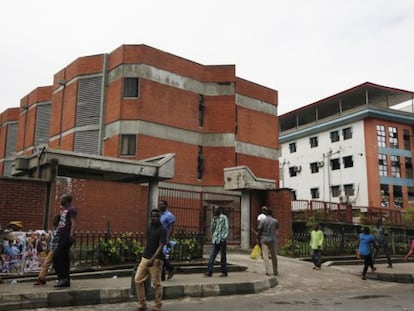 El hospital de Lagos donde murió un paciente infectado de ébola.