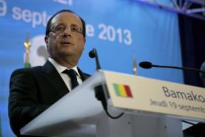 El presidente francés, François Hollande. EFE/Archivo