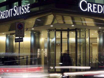 Una oficina de Credit Suisse.