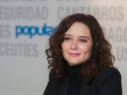 La presidenta de la Comunidad de Madrid, Isabel Díaz Ayuso.