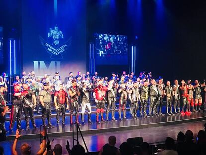 La entrega de premios del International Mr. Leather 2018.