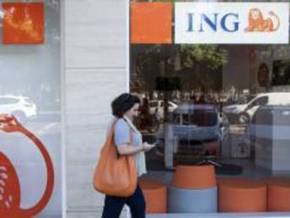 Imagen de una sucursal de ING en España.