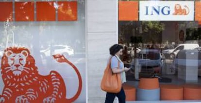 Imagen de una sucursal de ING en España.