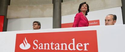 La presidenta del Banco Santander, Ana Patricia Bot&iacute;n.  