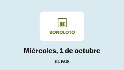 Bonoloto comprobar sorteo del miércoles 1 de octubre de 2025