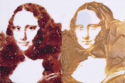 'Doble Mona Lisa, según Warhol' (1999) de Vik Muniz.