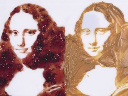 'Doble Mona Lisa, según Warhol' (1999) de Vik Muniz.