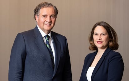 Alfonso Diez de Rivera Elzaburu y Mabel Klimt, socia directora y presidente de Elzaburu