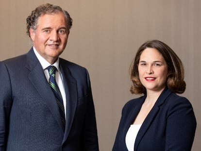 Alfonso Diez de Rivera Elzaburu y Mabel Klimt, socia directora y presidente de Elzaburu