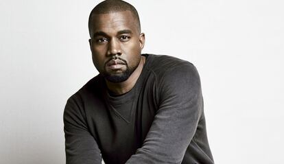 El cantante y también diseñador, Kanye West.