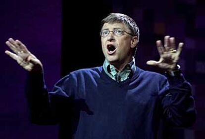 Bill Gates, durante su intervención en Las Vegas.