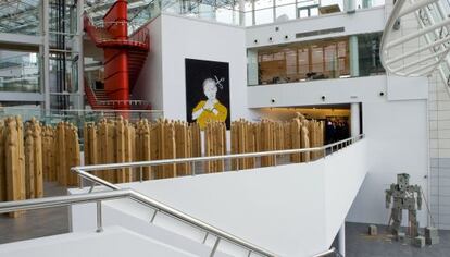 Parte de la exposición 'Somos, sois, eres, soy: 4 lecturas de lo humano', en el museo Würth La Rioja.