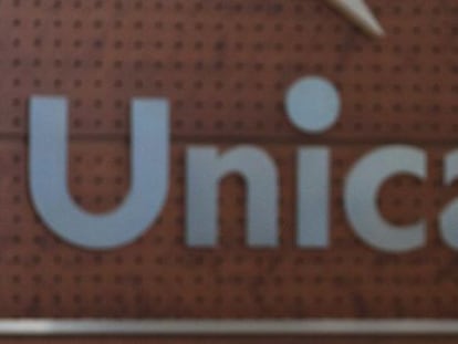 Logo de Unicaja Banco.