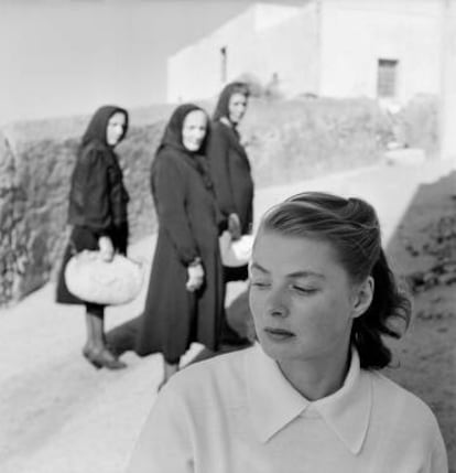 Ingrid Bergman en Stromboli, Stromboli, Italia, 1949