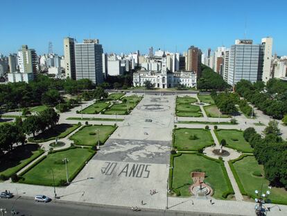 Una instantánea de La Plata, Argentina.