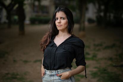 L'escriptora Anna Pazos, autora de 'Matar el nervi'. Foto: Massimiliano Minocri