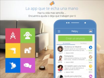 Helpy: ayuda a otros y ofrece tus servicios