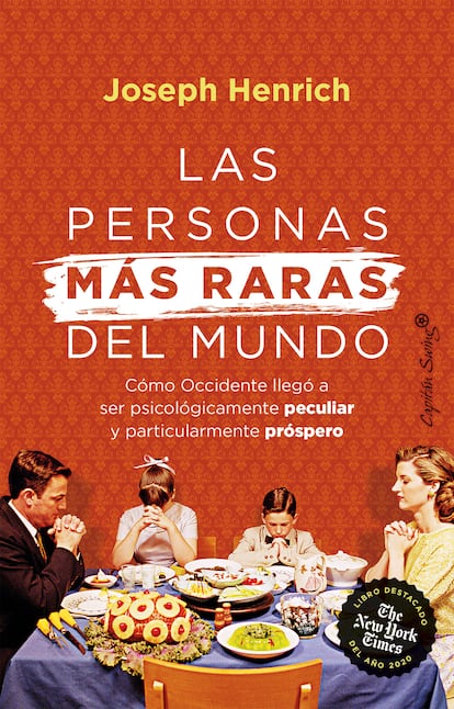 Portada de 'Las personas más raras del mundo', de Joseph Henrich.