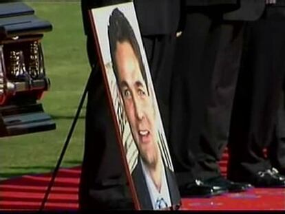 Mouriño, ministro de Interior de México, fue despedido ayer en un funeral de Estado