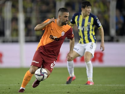 Arda Turan durante su última etapa en el Galatasaray.