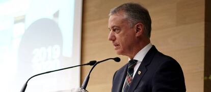 Iñigo Urkullu, lehendakari del Gobierno vasco.
