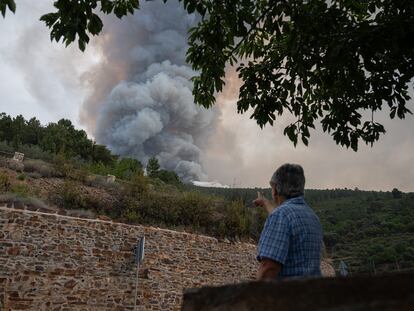 Incendios las hurdes