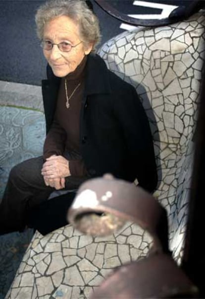La hija de Némirovsky, Denise Epstein, en Barcelona.