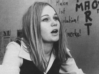 Brigitte Mohnhaupt, antes de su captura hace 30 años.