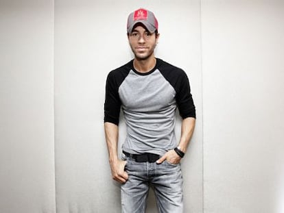 El cantante Enrique Iglesias.