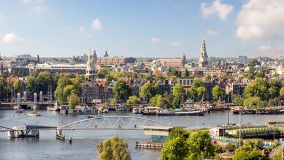 Panor&aacute;mica de &Aacute;msterdam.