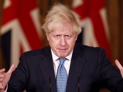El primer ministro británico, Boris Johnson.
 