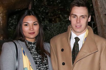 Louis Ducruet y Marie Chevallier el pasado enero en Mónaco.