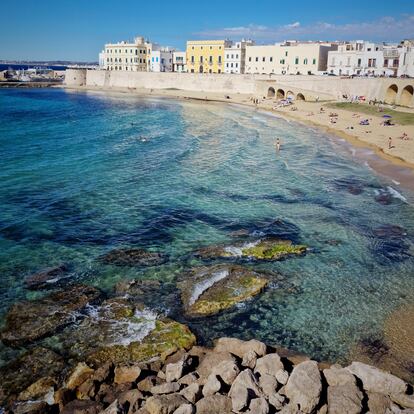 La playa de la Purità, en Gallipoli.