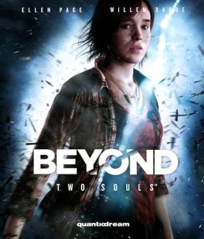 Póster del videojuego 'Beyond two souls', protagonizado por Ellen Page.