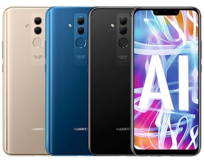 El Huawei Mate 20 Lite cuenta con cuatro cámaras de fotos