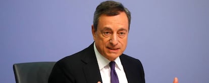 Mario Draghi, presidente del BCE