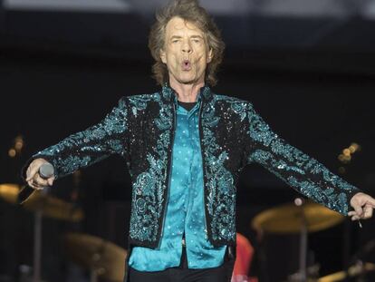 Mick Jagger, el pasado sábado en Ontario (Canadá).