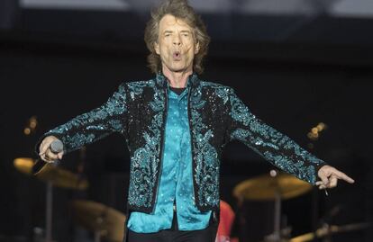 Mick Jagger, el pasado sábado en Ontario (Canadá).