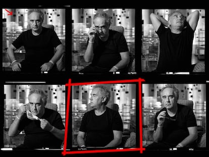 Ferran Adrià, als locals de LABulligrafía, a Barcelona.