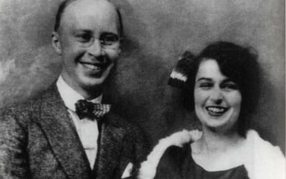 Serguéi Prokofiev y Carolina Liubera.