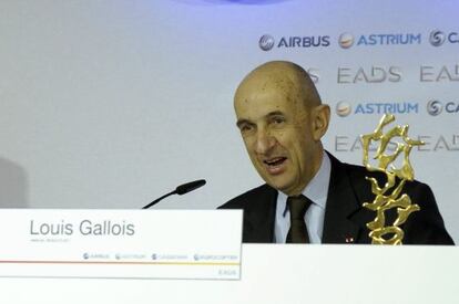 El exconsejero delegado de EADS, Louis Gallois.