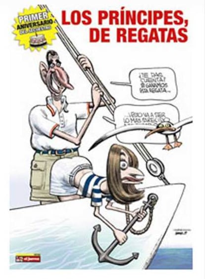 Portada de 'El Jueves' del 23 al 29 de julio de 2008