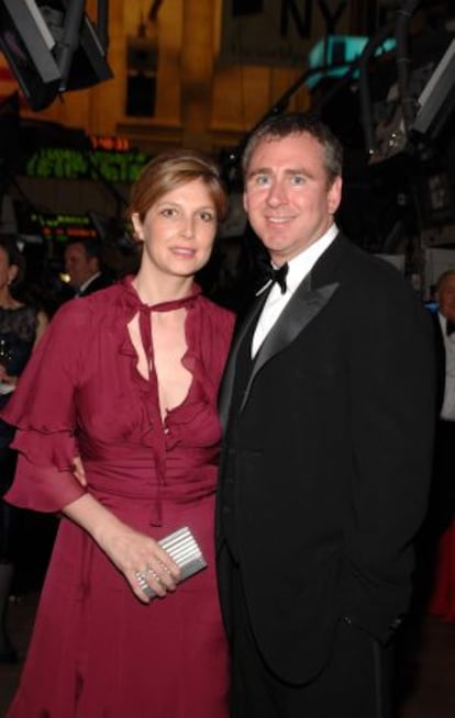 Ken Griffin y su mujer, Anne Dias, en 2007.
