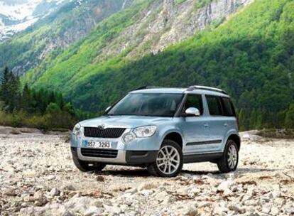 El Skoda Yeti tiene una imagen compacta y moderna, y destaca por su funcionalidad interior.