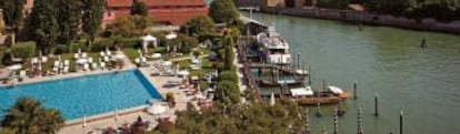 Vista del hotel Cipriani, en Venecia.