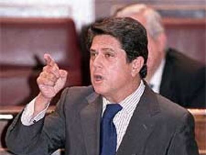 Federico Trillo-Figueroa, ayer, en el Congreso.
