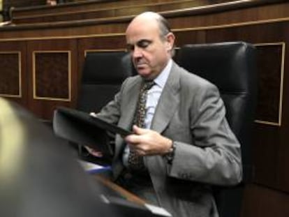 El ministro de Economía y Competitividad, Luis de Guindos. EFE/Archivo