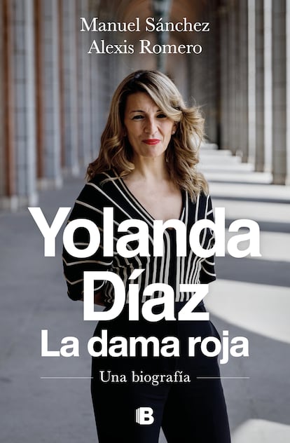 Portada del libro de Yolanda Díaz "La dama Roja"