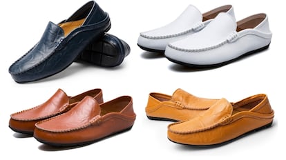 Estos mocasines para hombre estilo slip-on son el calzado del otoño.